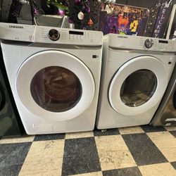Samsung Frontload Washer And Dryer Set 🎃🌼
