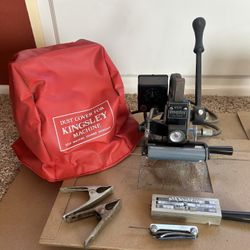 Kingsley Hot Stamping Machine With Accessories 