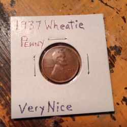 1937 Wheatie Penny