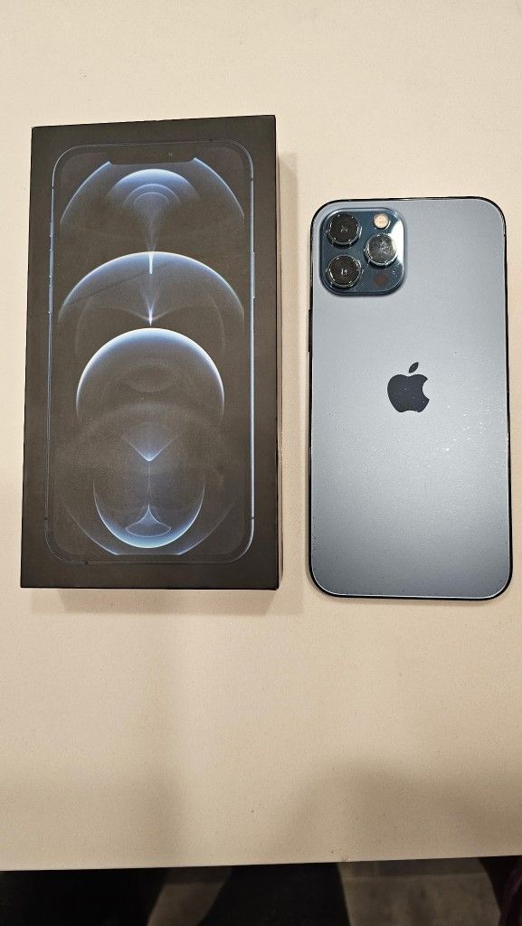 Apple 12 ProMax Unlocked With Apple Series 6 44mm Smartwatch, Good CONDITION