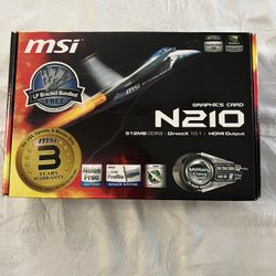 MSI N210 Graphics Card