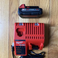 *New* Milwaukee M18 18-volt 2.0Ah Battery And M18/M12 Muti- Charger
