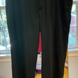 NWOT Theory Flat Front Black Dress Pants, Size 36/30