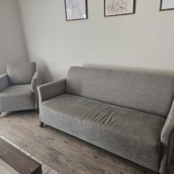 Couch + Accent Chair