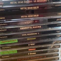 Ps1 And Ps2 Games Lot 