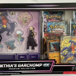 Cynthia's Garchomp ex Premium Collection