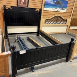 Black Queen Size Bed Frame (in Store)