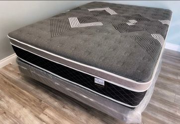 King Oasis Thermal Comfort Europillow Top 12inch Mattress