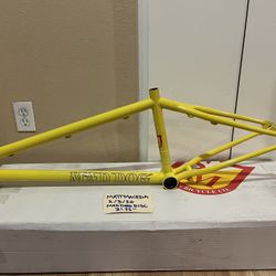 S&M MAD DOG DISC, 20" WHEEL, 21.75" TT BMX FRAME