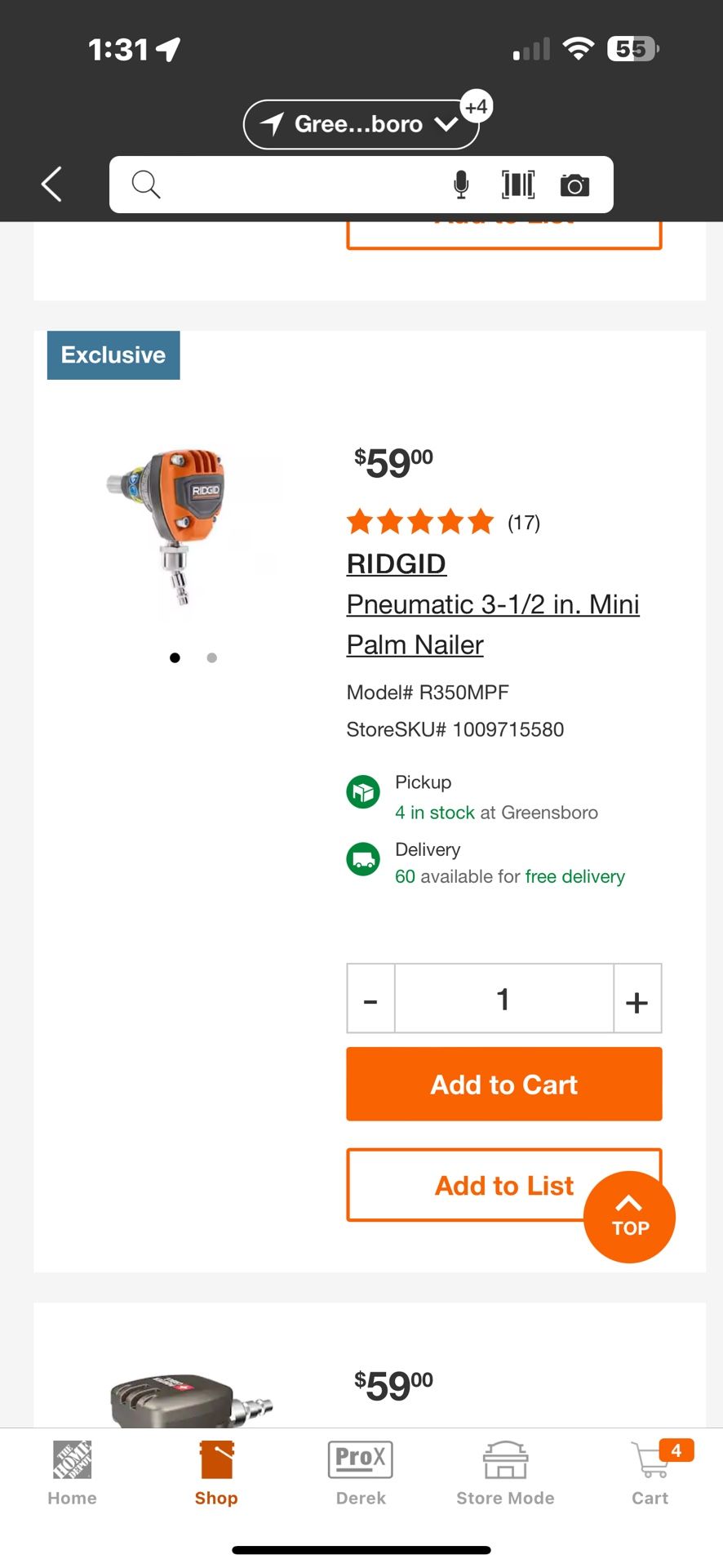 Palm Nailer