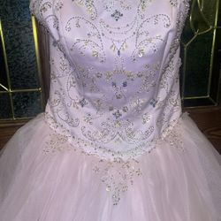 Quinceañera Dress pale pink