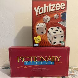 Yahtzee & Pictionary Game Set