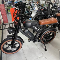 V30 Max Electric Bicycle Dual Battery! Finance For $50 Down Payment!!