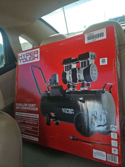 Hyper Tough 8-Gallon Quiet Air Compressor