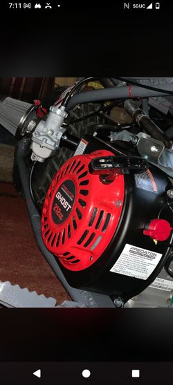 Ghost racing kart engine and accessory kit