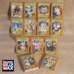 2025 SCORE-A-TREAT NFL FOOTBALL 76 CARD LOT OF VETERANS ROOKIES RC LEGENDS PUMPKINS PANINI