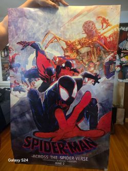 SPIDER-MAN ACROSS THE SPIDER-VERSE EXCLUSIVE AMC MOVIE POSTER 22x35