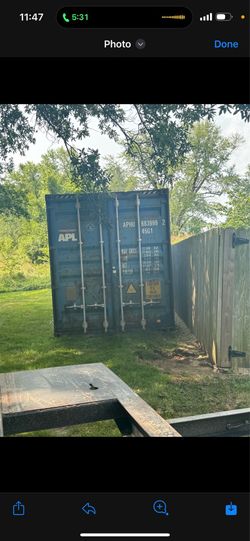 Shipping containers with side doors & standards