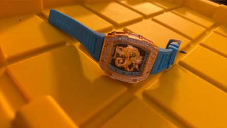 Baby blue dragon cooper watch