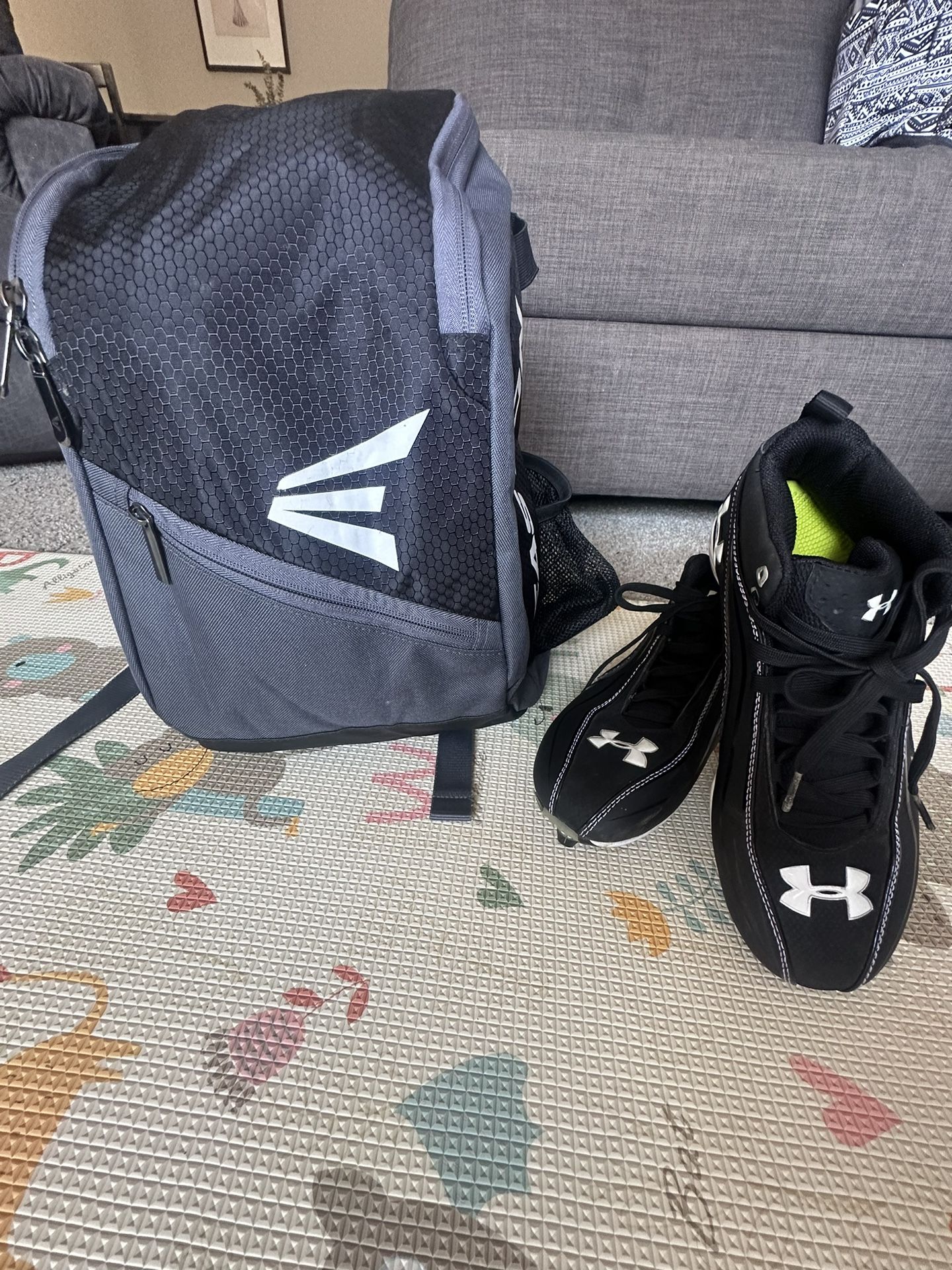 Backpack And Shoes Size 7 Used,