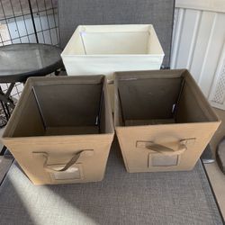 Storage Bins, Containers