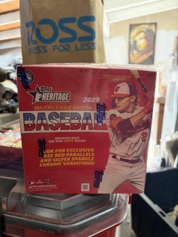 2025 Topps Heritage Baseball Mega Box