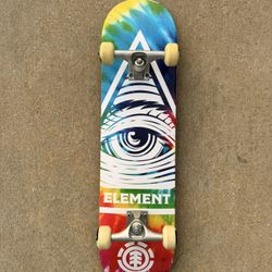 Element | Eye Trippin Rainbow 8.0" Complete Skateboard