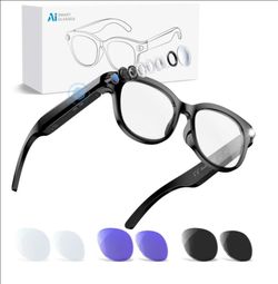 AI Smart Glasses with video and audio translator