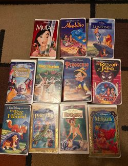 Vintage VHS Disney Lot