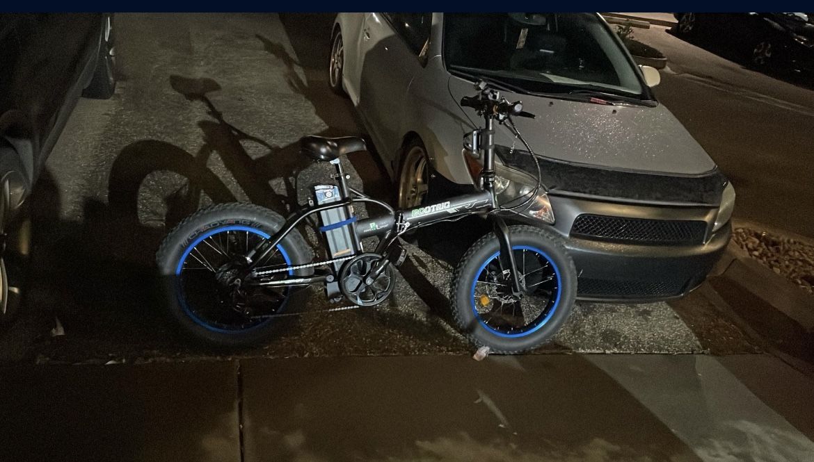 Eco Tric Foldable Electric Bike $500