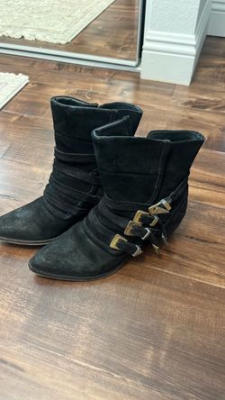 Free people suede booty size 38
