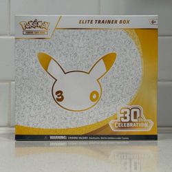 Pokemon TCG: 30th Celebration Elite Trainer Box ETB