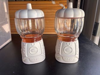 Pumpkin Gumballs Jar
