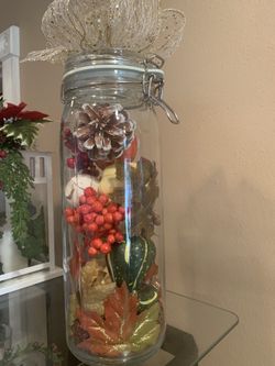 Harvest mason jar