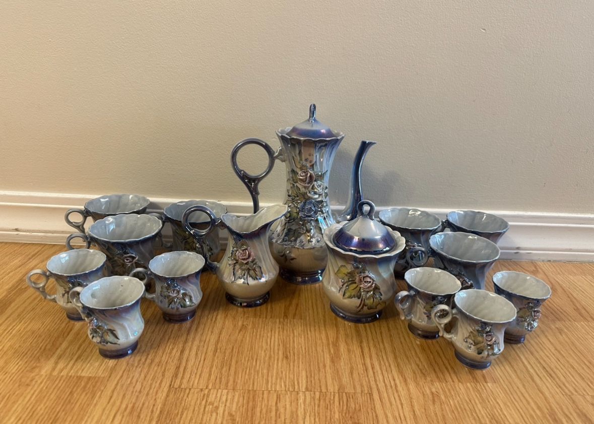 Porcelain Tea Set Antique