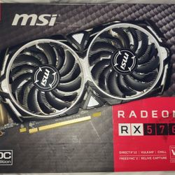 GPU RADEON RX 570 MSI ARMOR 8GB OC