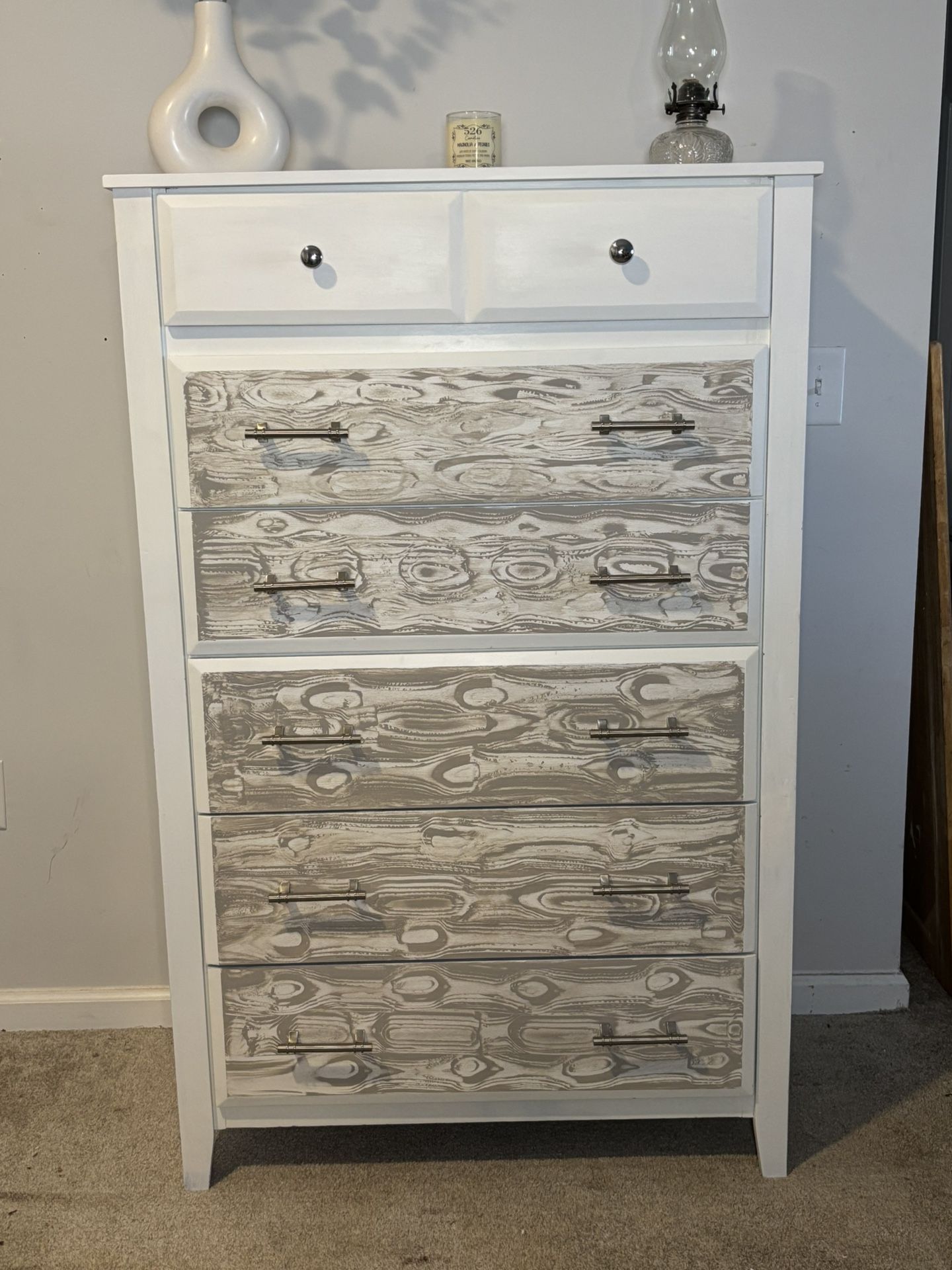 Remade Large 6 Drawer Chest