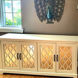 Credenza Media Accent Cabinet