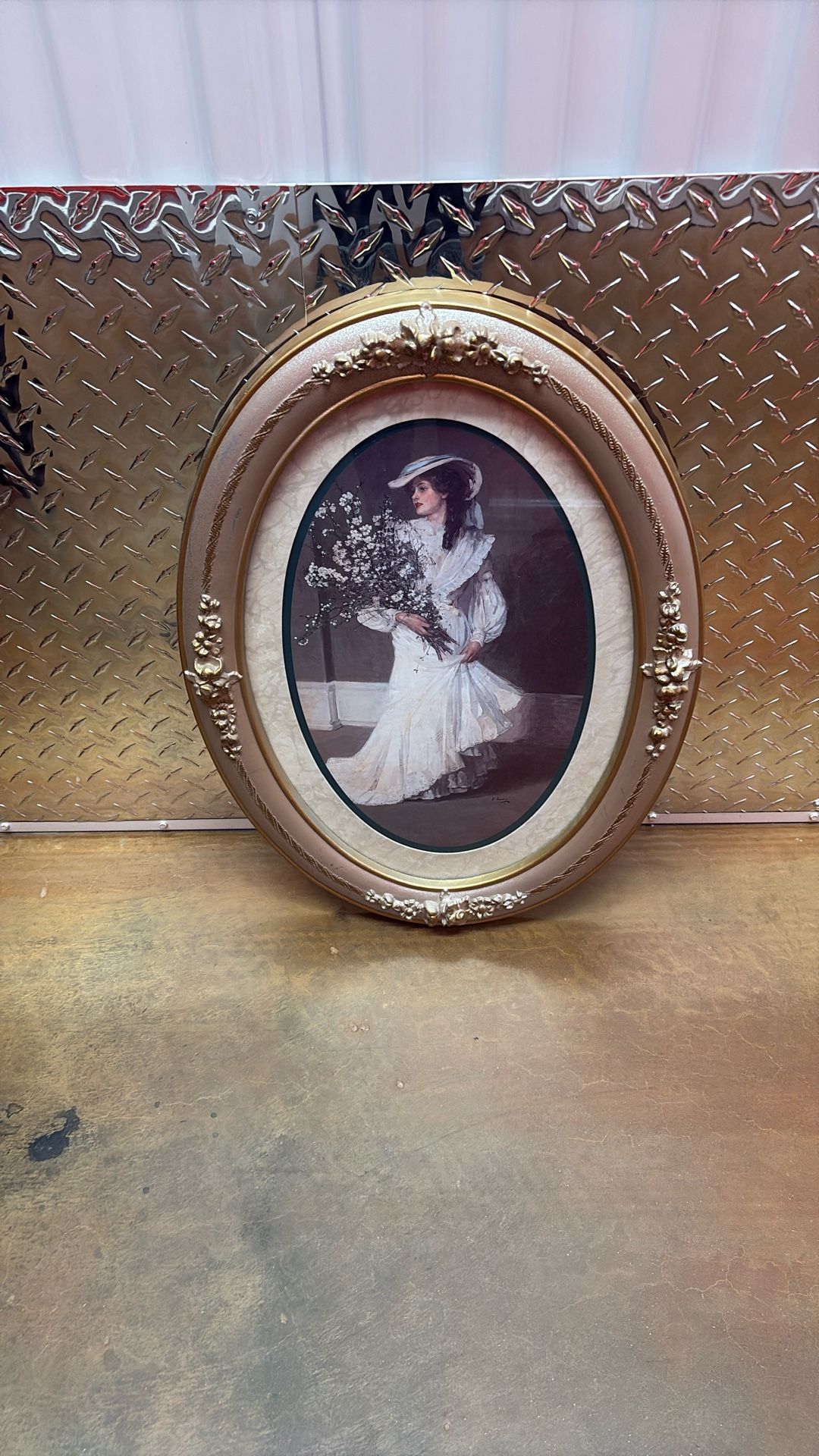 Oval Framed Portrait