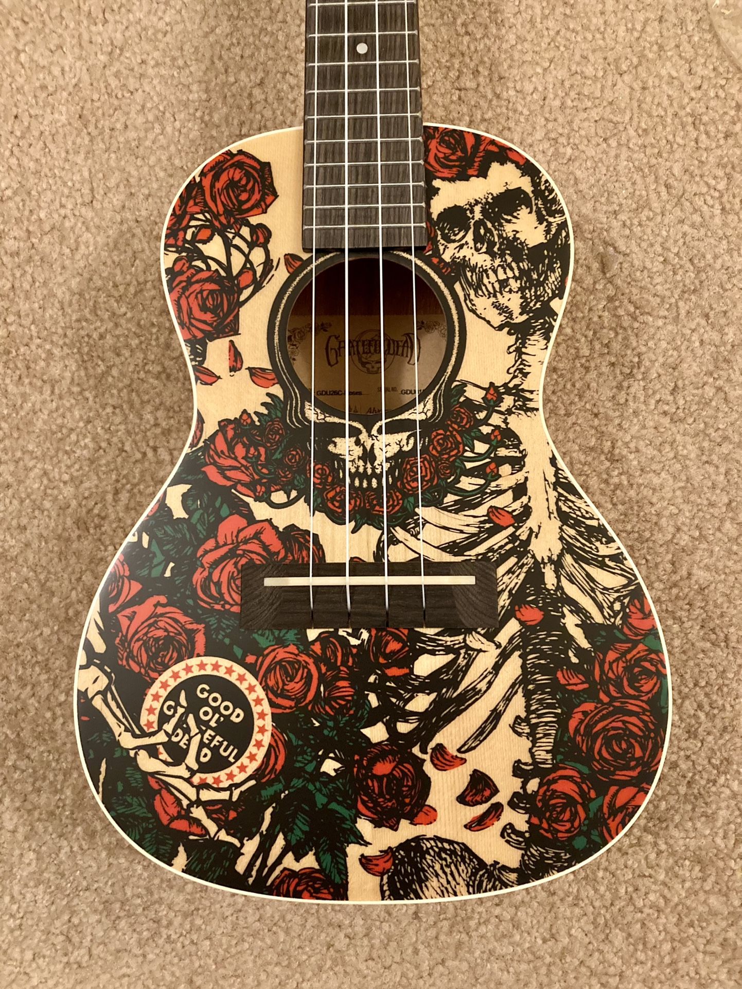 Alvarez Grateful Dead Ukulele