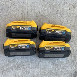 Dewalt Battery’s Power Stack $65 Each 2x 120