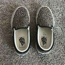Vans Classic Slip On Shoe Leopard Kids