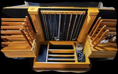 Jewelry Box Height 11 Inches Length 15 Inches Width 9 Inches