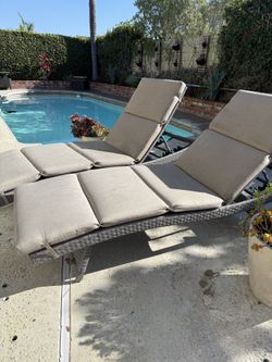 Sunbrella Cushion Lounge Chairs