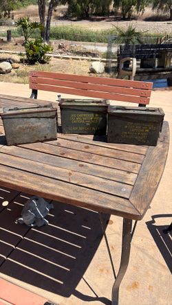 Three US Military ammo can - all three for $40