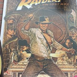 Movie Poster Raiders of the Lost  Ark Movie Poster
