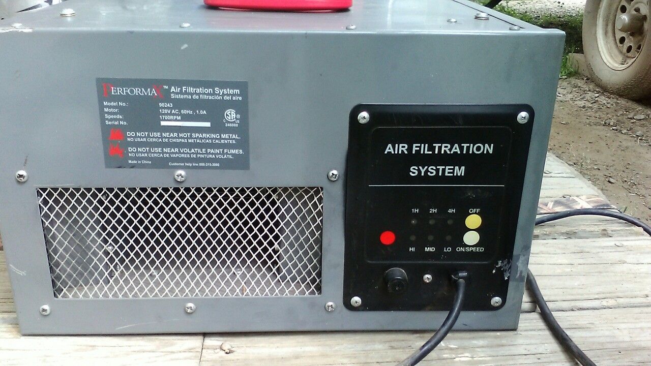 Performax air filtration system