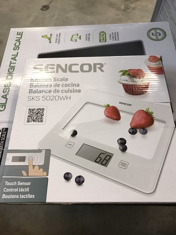 BRAND NEW!!! Kitchen Glass Scale