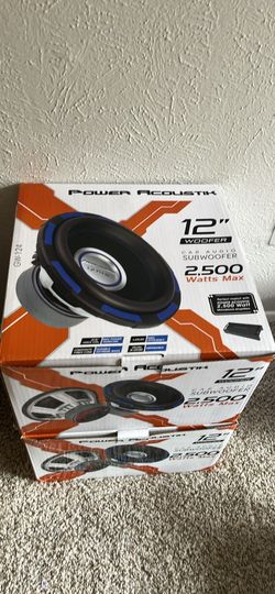 212 inch power acoustic Gothic subwoofers