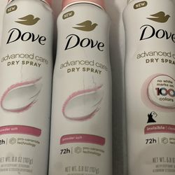 Dove Deodorant 2/$10